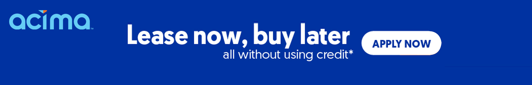 Acima Finance Banner